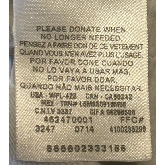 Men's DOCKERS Easy Khaki D3 Black Cotton Polyester Blend Pants Size 38 X 32 - Picture 16 of 16